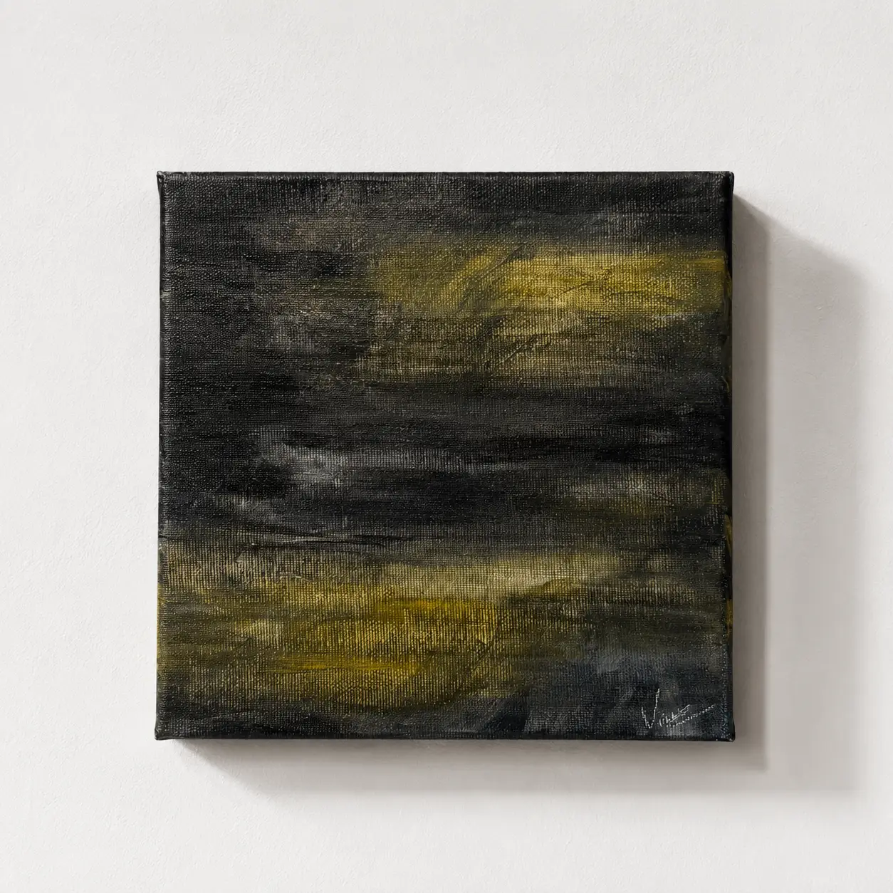 Temporale, 2025, Acrilico su tela, 20 × 20 cm