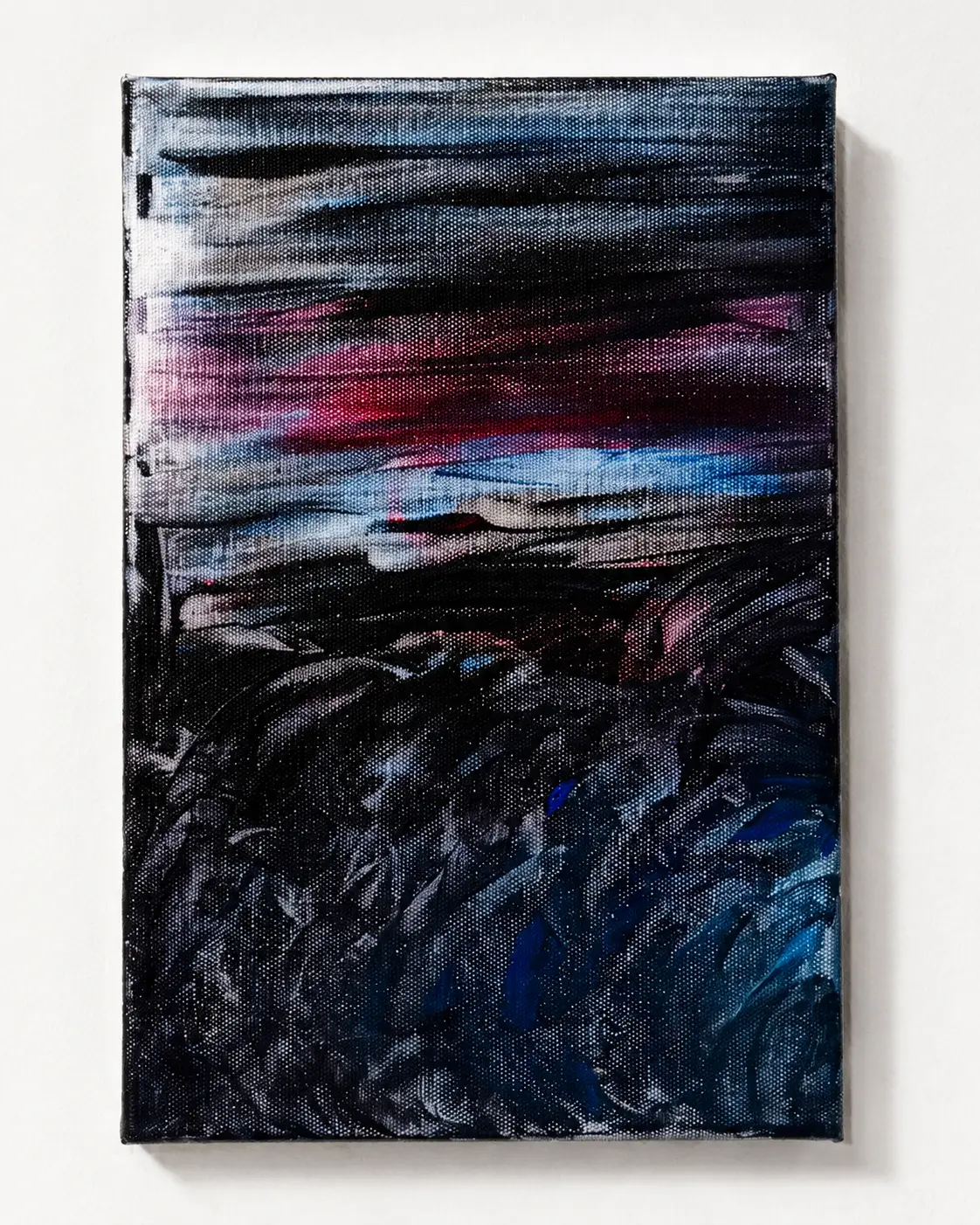 Untitled, 2024, Acrilico su tela, 20 × 30 cm